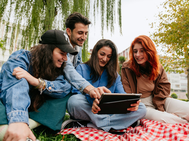 Friends enjoying time together